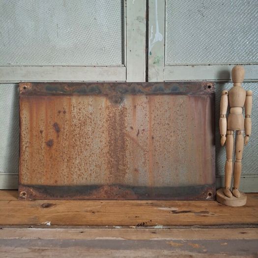 Vintage French Enamel Street Sign