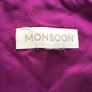Monsoon Cerise Knee Length lacey Pencil Dress size 10 Image 3