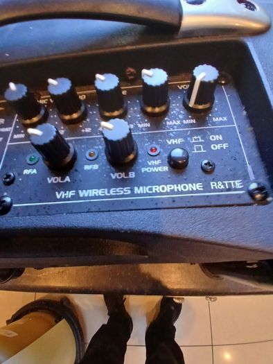 Street amp, house party amp,including 2 microphones