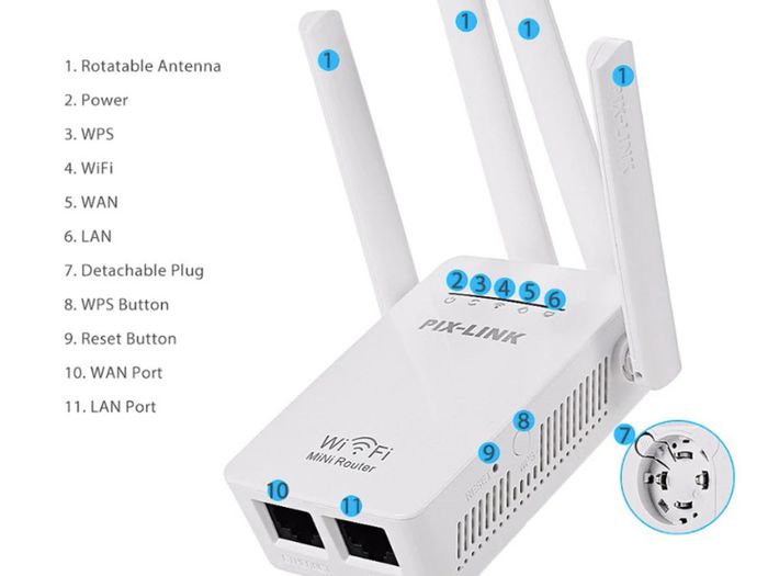 New Link Wifi Repeater/ Router/ Ap