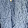Corn flower blue shirt Top Image 4