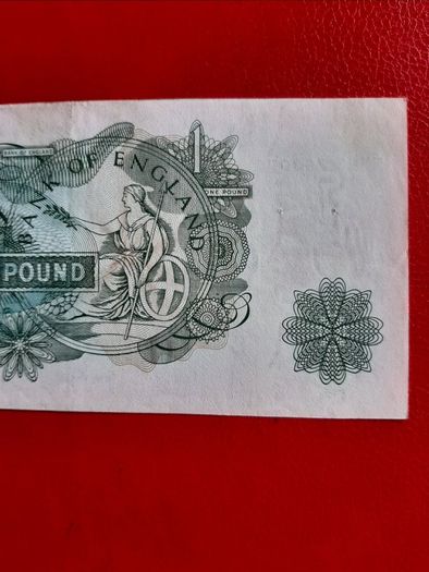 1970s Bank of England One Pound Note