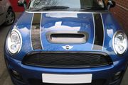 mini bonnet stripes