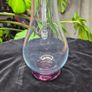 Jerpoint Glass Handcrafted Studio Art Glass Pitcher Purple Base Image 5