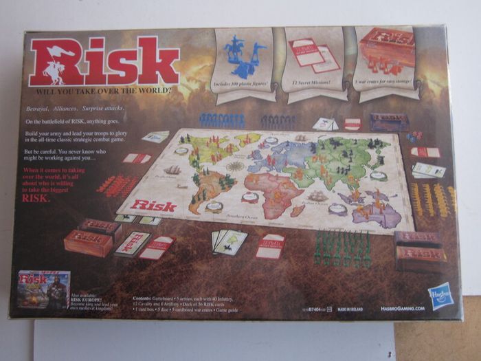 Risk The Game of Strategic Conquest New