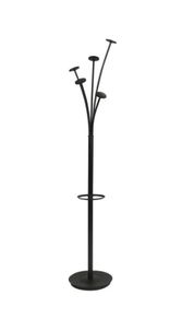 Alba Festival Coat Stand 350x350x1870mm Black