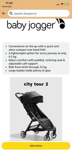 baby jogger city tour travel