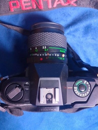 Vintage Pentax P30 35mm Film SLR Camera with 35-70mm Zoom Lens
