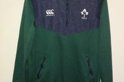 ireland rugby halfzip