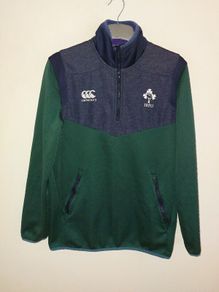 ireland rugby halfzip