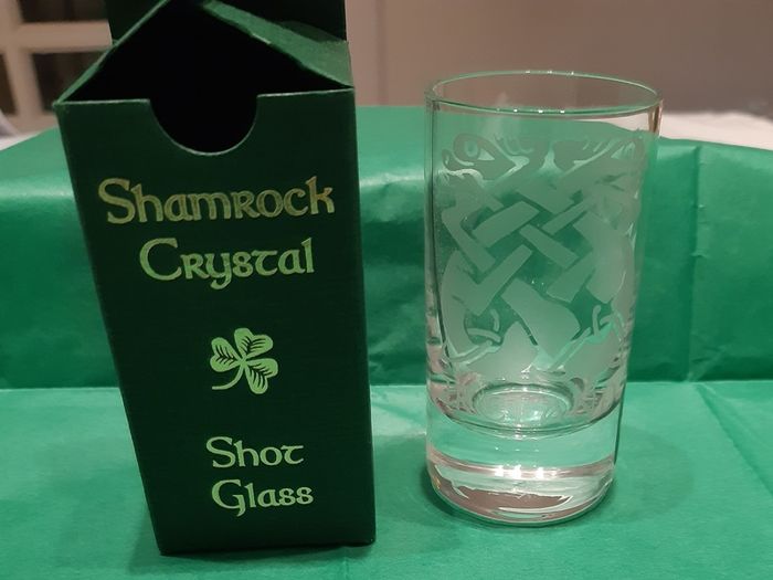 Shot Glass - Shamrock Crystal