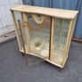 vintage mid century glass display cabinet Image 6