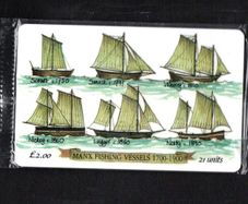 1994 Isle of Man UK2 Manx Fishing Vessels (Siemens - S30 (Module 34)) Phone Card Mint in Packaging