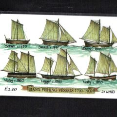 1994 Isle of Man UK2 Manx Fishing Vessels (Siemens - S30 (Module 34)) Phone Card Mint in Packaging