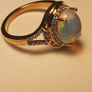 Rare Ethiopian Welo Opal Ring Image 4