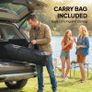 Pop-up Folding Gazebo 3x3m Waterproof One-Button Setup, UV 50+ Image 4
