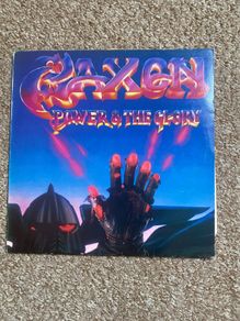 Saxon "Power and the glory" vinyl