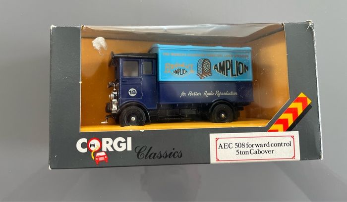 Collection of rare Corgi models