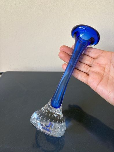 Vintage glass vase