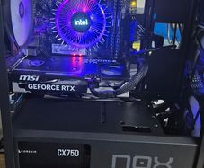 Custom Pc Intel I9 13900, 8gb Rtx5050, 16gb Ddr4 Corsair Ram