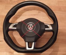 Volkswagen flat bottom steering wheel