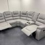 Axel Corner Leather Recliner Sofa Image 3