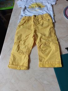 Obaibi Baby Girls  Trousers & Teashirt.   Age - 12 months.  B.N.W.T.