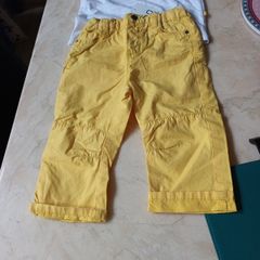 Obaibi Baby Girls  Trousers & Teashirt.   Age - 12 months.  B.N.W.T.