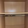 Brown open wardrobe Image 3