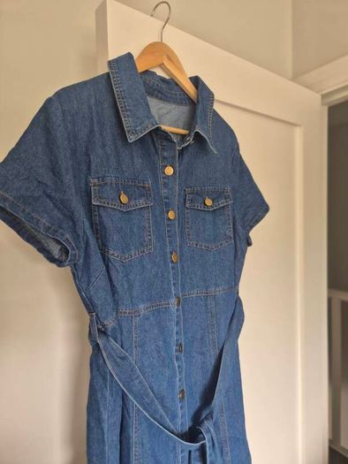 denim dress size 12