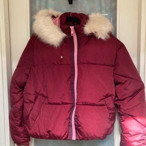 Short Puffa Jacket Topshop