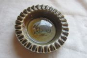 Vintage ashtray ..irish jaunting cab