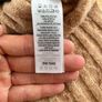 Jessica Simpson Women's Long Sleeve Cable Knit Sweater Dress - Tan Brown - Belt Image 9