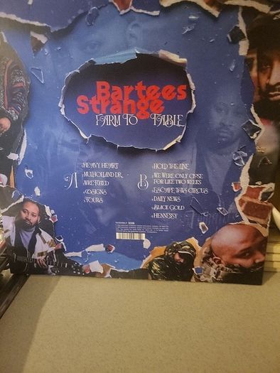 Farm to table Bartees strange blue vinyl