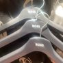 Hugo Boss Black Wide Plastic Suit Jacket Coat Hangers Image 2