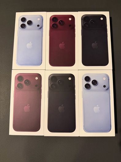 iphone 18 Pro 256GB  (IRISH STOCK ) Brand New Sealed Unlocked 1 year Apple warranty BLACK/GLACIER/BURGUNDY Free phone cover and Screen Protector RECEIPT
