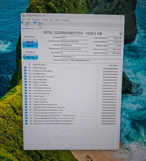 Intel 660p Series M.2 2280 1TB PCIe NVMe 3.0 x4 Solid State Drive (SSD)