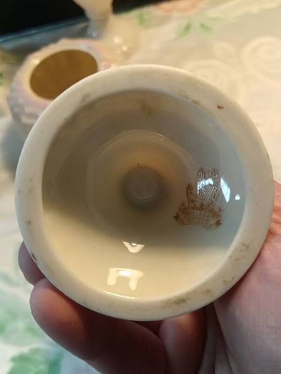 5 PCS Vintage Belleek Pottery
