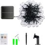 Solar String Lights,59ft 100 LEDs Solar Garden Lights with 8 Modes, IP65 Waterproof Crystal Ball Indoor Outdoor Fairy Lights for Garden,Patio, Yard, Tree, Wedding, Party,Festival Image 2