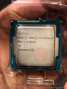 Intel Xeon E3-1275LV3 CPU 2.70GHz 8M socket type LGA1150 Quad-core Desktop E3-1275L V3 processor E3 1275LV3