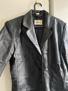 vintage leather jacket