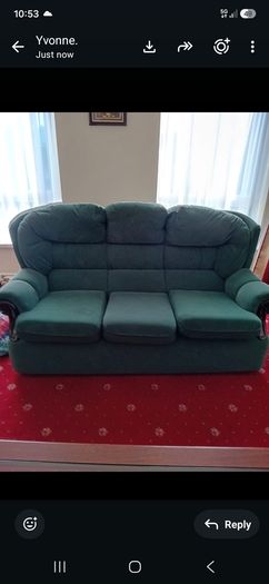Couch + armchair
