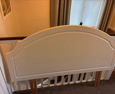off white headboard suit king size