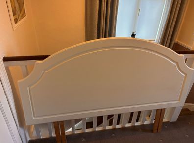 off white headboard suit king size