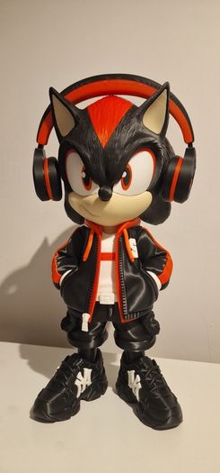 Shadow the Hedgehog Urban Vibes - 3D Fan Art Print (46cm)