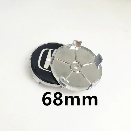 4pcs 56 60 65 68mm Silver Black H Civic Accord CRV logo Auto Car Wheel Center Caps Rim cap Alloy Wheel Dust-proof covers Hub Cap Badge emblem logo