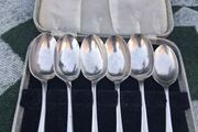 6 X Cooper Brothers Teaspoons (143 grams)