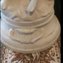 Antique Psyche and Cupid heavy large bisque statue Image 3