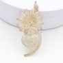 Vintage 925 Sterling Silver Filigree Flower Brooch Image 6