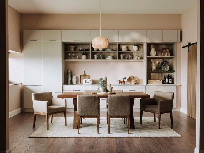 180cm All Oak Dining Table, Like New